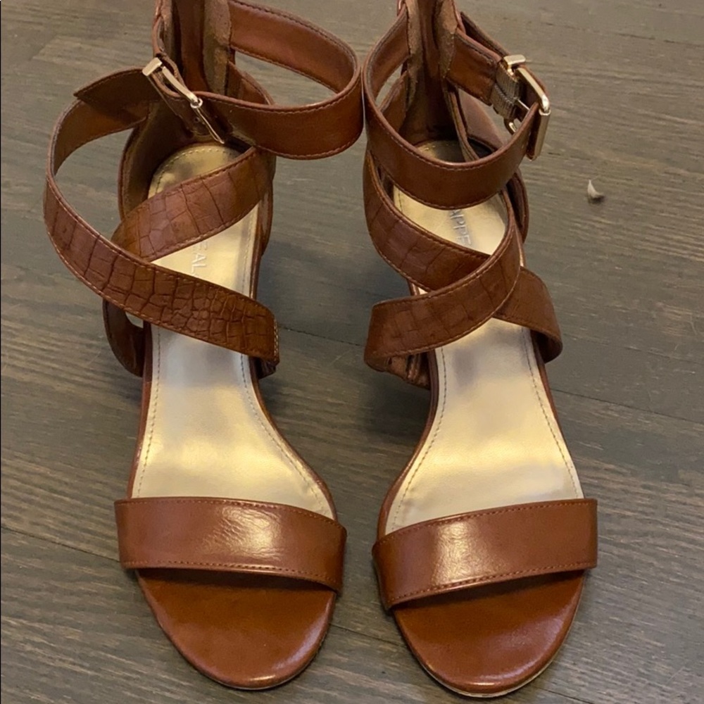 Brown heels